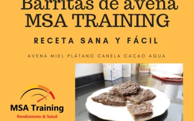 Barritas energéticas de avena: sanas, rápidas y extremadamente fáciles. Receta.