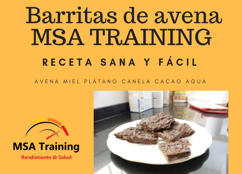 Barritas energéticas de avena: sanas, rápidas y extremadamente fáciles. Receta.